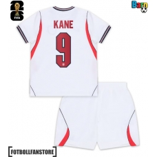 England Harry Kane #9 Barnkläder Hemma matchtröja till baby VM 2026 Kortärmad (+ Korta byxor) Billigt